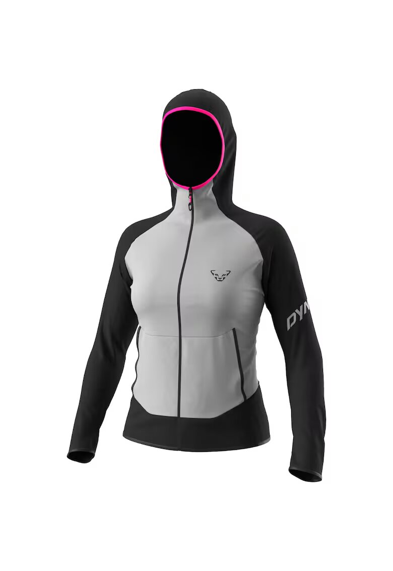 Dynafit Hanorac fleece dama Transalper Light Polartec Gri/Negru - Gri