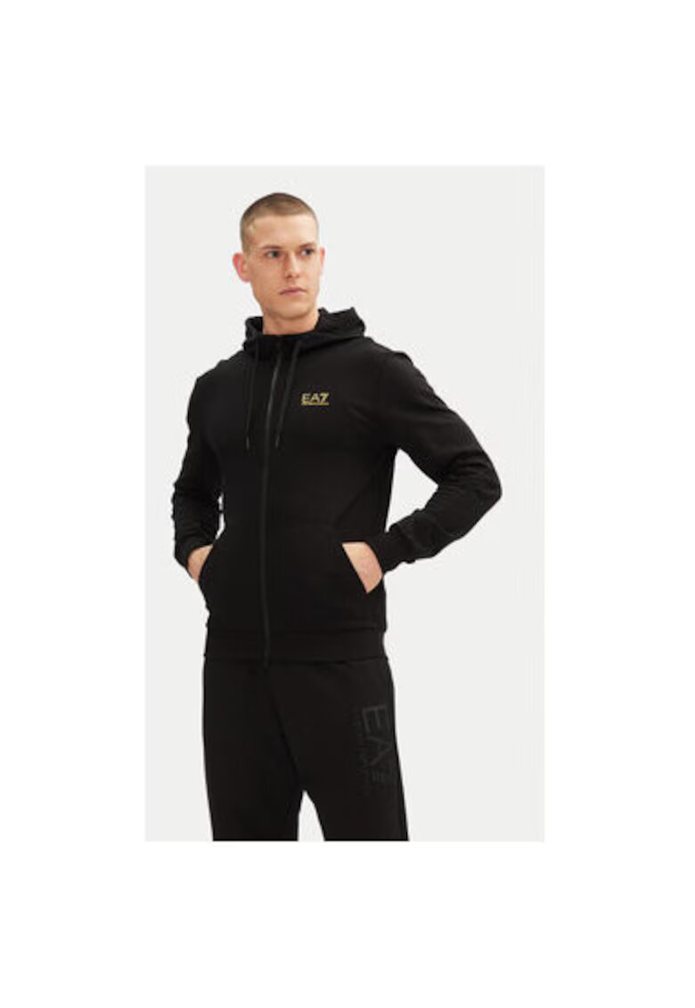 EA7 barbati Emporio Armani - 7M000568 AF13512 - Bumbac - Negru - Negru