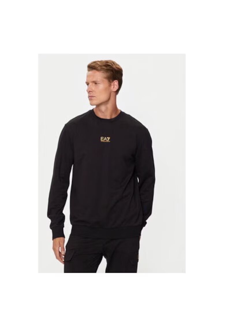 EA7 Bluza barbati - Emporio Armani 304212796 - Bumbac - Negru - Negru