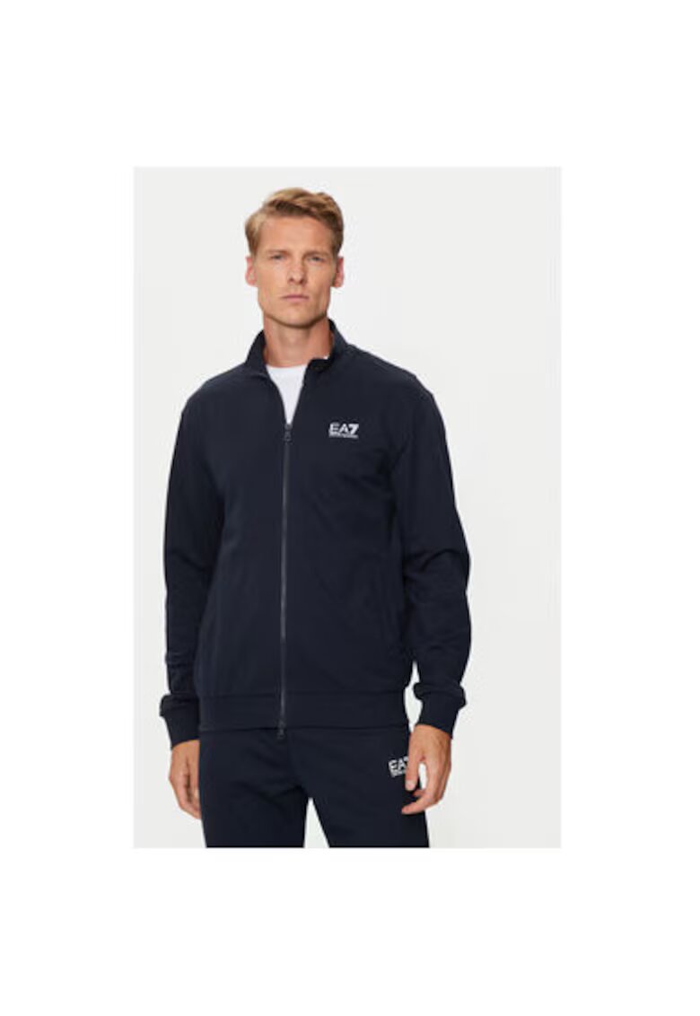EA7 Bluza barbati - Emporio Armani 304212840 - Bumbac - Albastru - Bleumarin