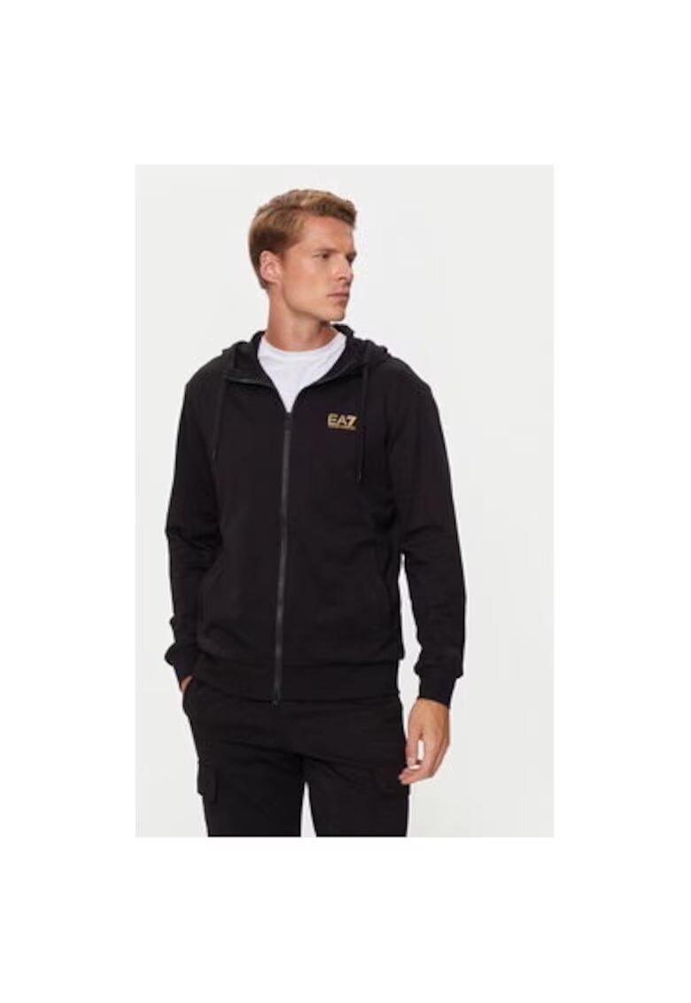 EA7 Bluza barbati - Emporio Armani 304212857 - Bumbac - Negru - Negru