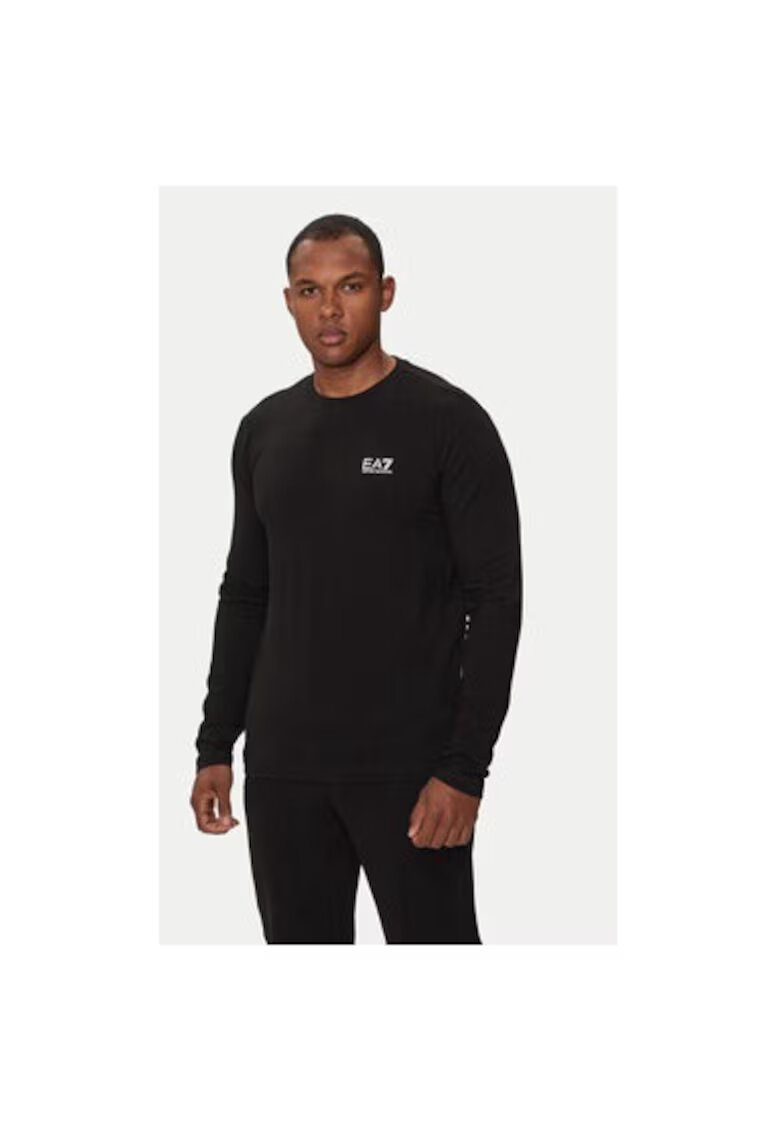 EA7 Bluza barbati - Emporio Armani 304213038 - Bumbac - Negru - Negru