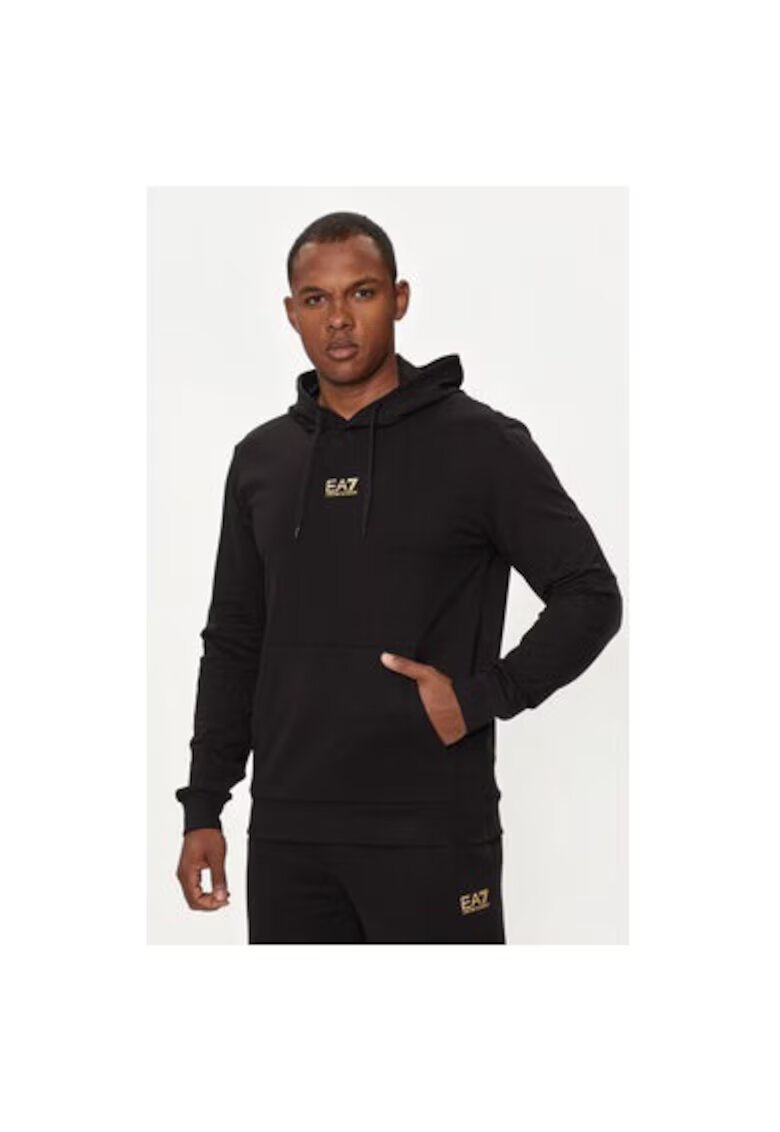 EA7 Bluza barbati - Emporio Armani 304286421 - Bumbac - Negru - Negru