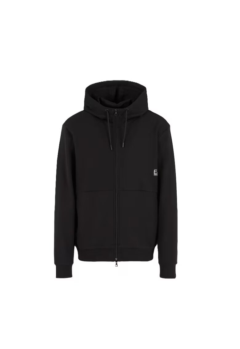 EA7 Bluza cu fermoar M HOODIE FZ SPONGE COFT-7M000001-AF11971-UC001