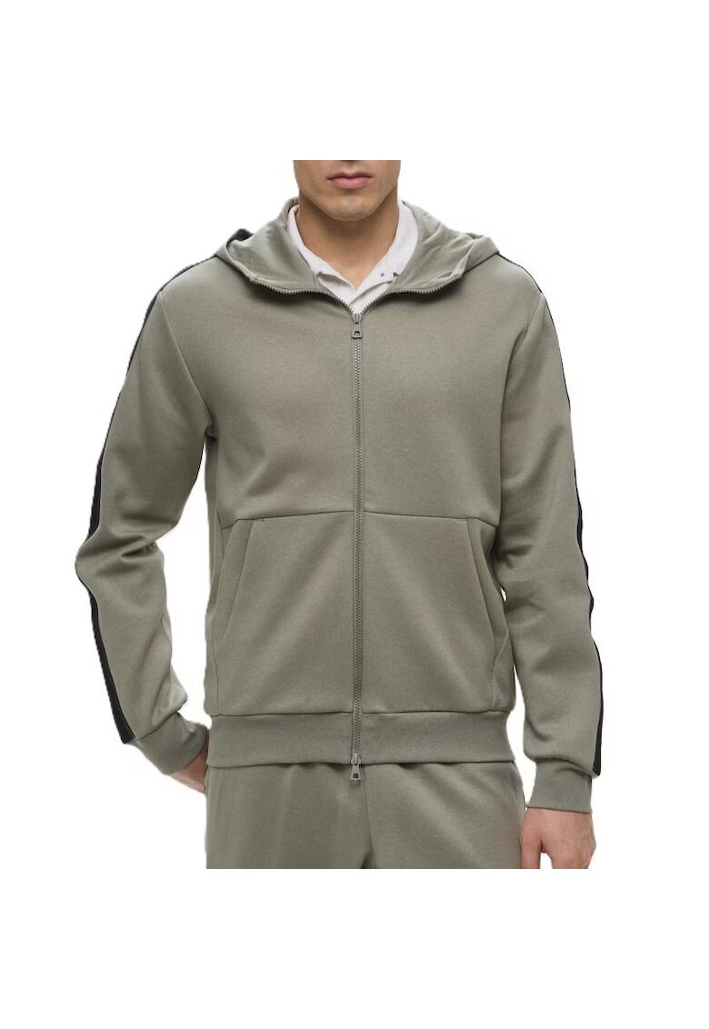 EA7 Bluza cu fermoar M TAPE HOODIE FZ COPL-7M000142-AF12660-U8106