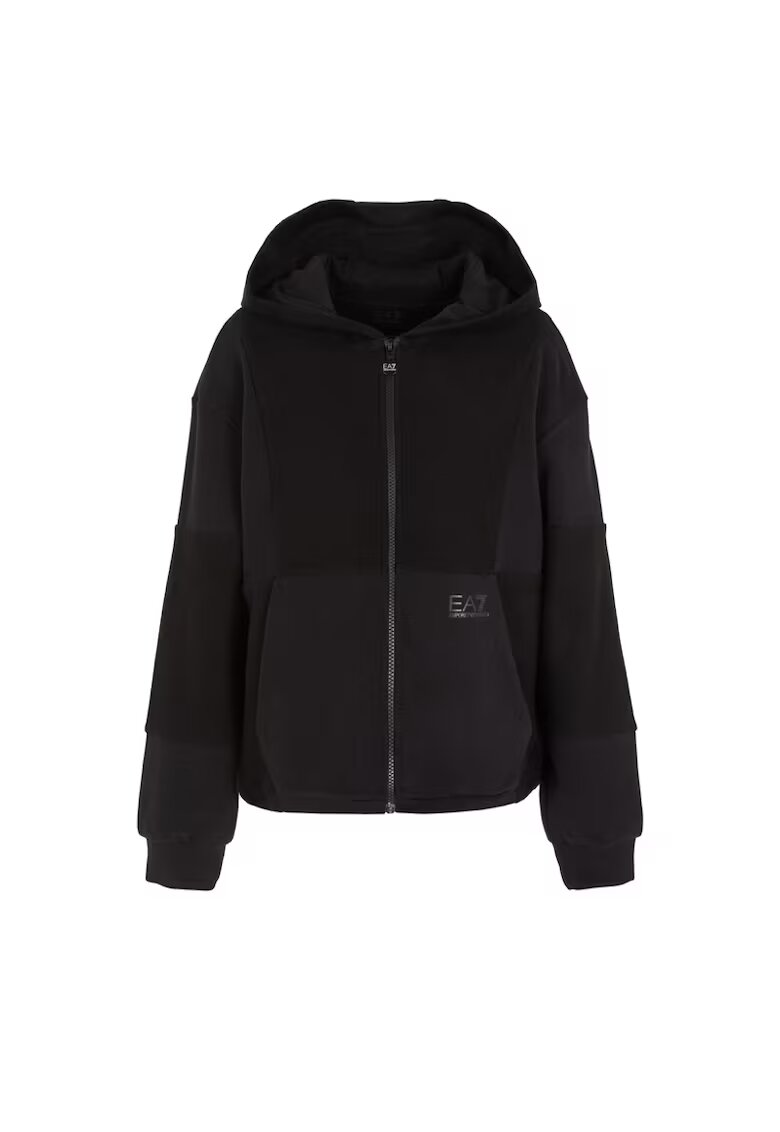 EA7 Bluza cu Fermoar W hoodie full zip-6RTM12-TJQTZ-1200