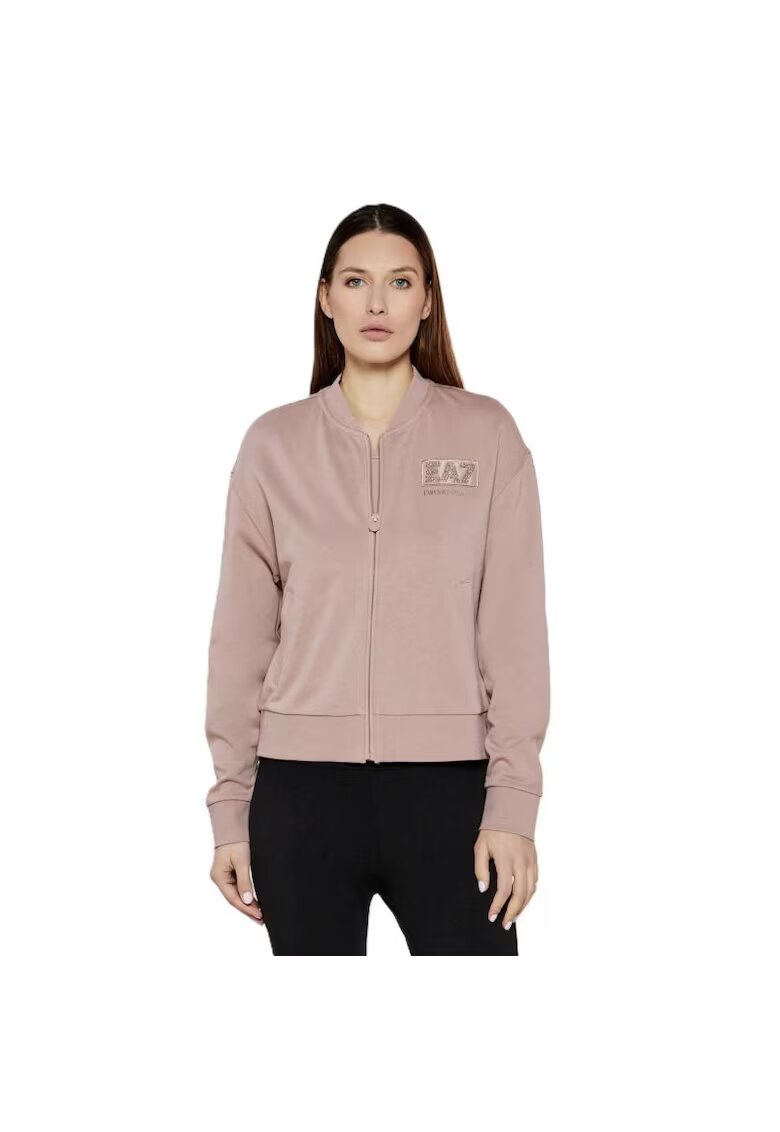 EA7 Bluza cu fermoar W T-TOP FZ CRYSTAL-7W000178-AF12473-U4079