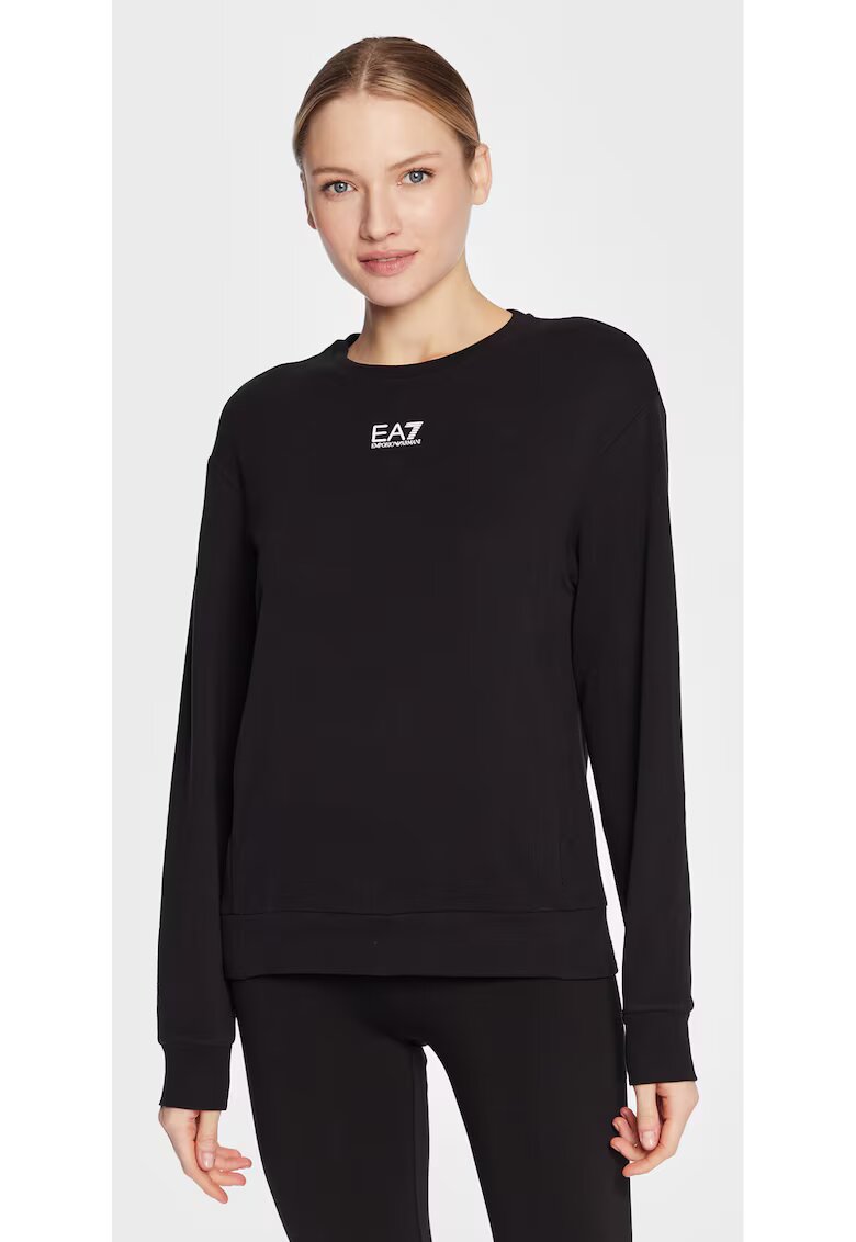 EA7 Bluza dama - Emporio Armani - Bumbac - 302475919 - Negru