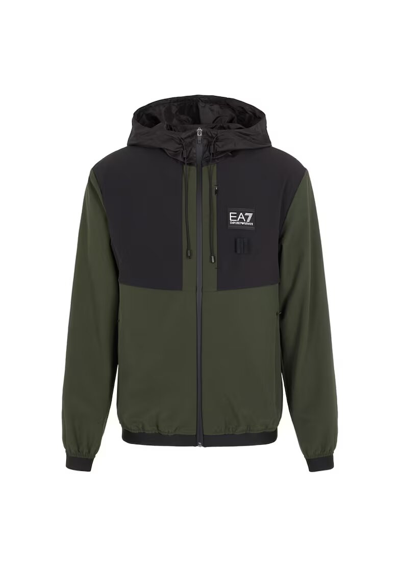 EA7 Bluza pentru Drumetie - 6RPB42-PNBWZ-1845 - Verde - Verde