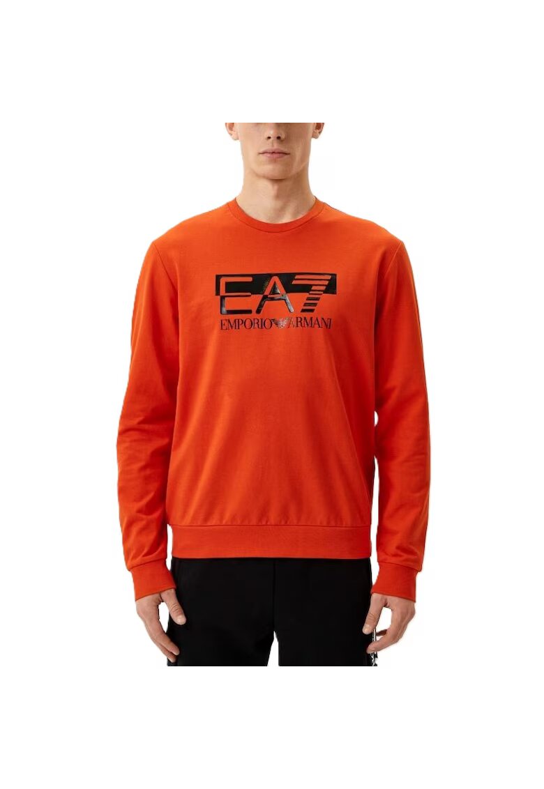 EA7 Bluza pentru Drumetie - 6RPM60-PJ05Z-1663 - Portocaliu - Portocaliu
