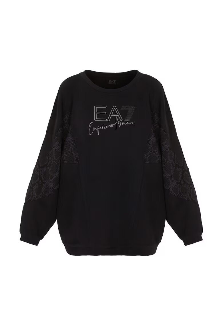 EA7 Bluza pentru Drumetie - 6RTM13-TJQTZ-1200 - Negru - Negru