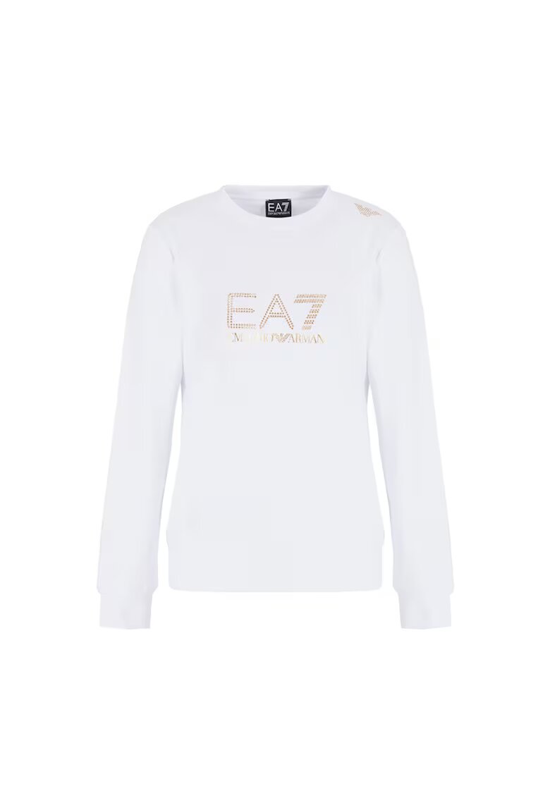 EA7 Bluza pentru Femei - W T-Top Cn - 8NTM45-TJ9RZ-1100 - Alb - Alb