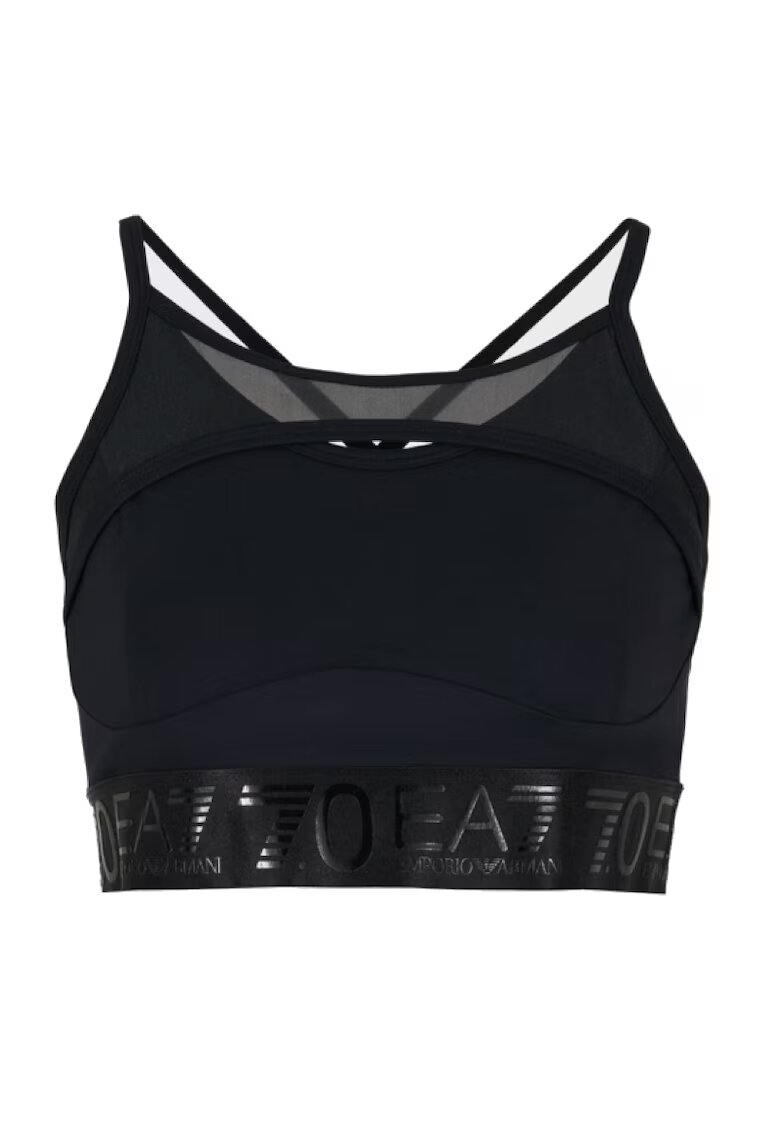 EA7 Bustiera pentru Femei - w top - 3DTH62-TJKLZ-1200 - XS INTL - Negru