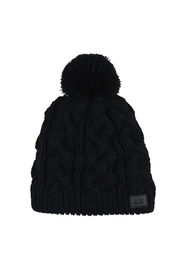 EA7 Caciula pentru Femei - w graphic beanie - 280096-3F105-00020 - M INTL - Negru