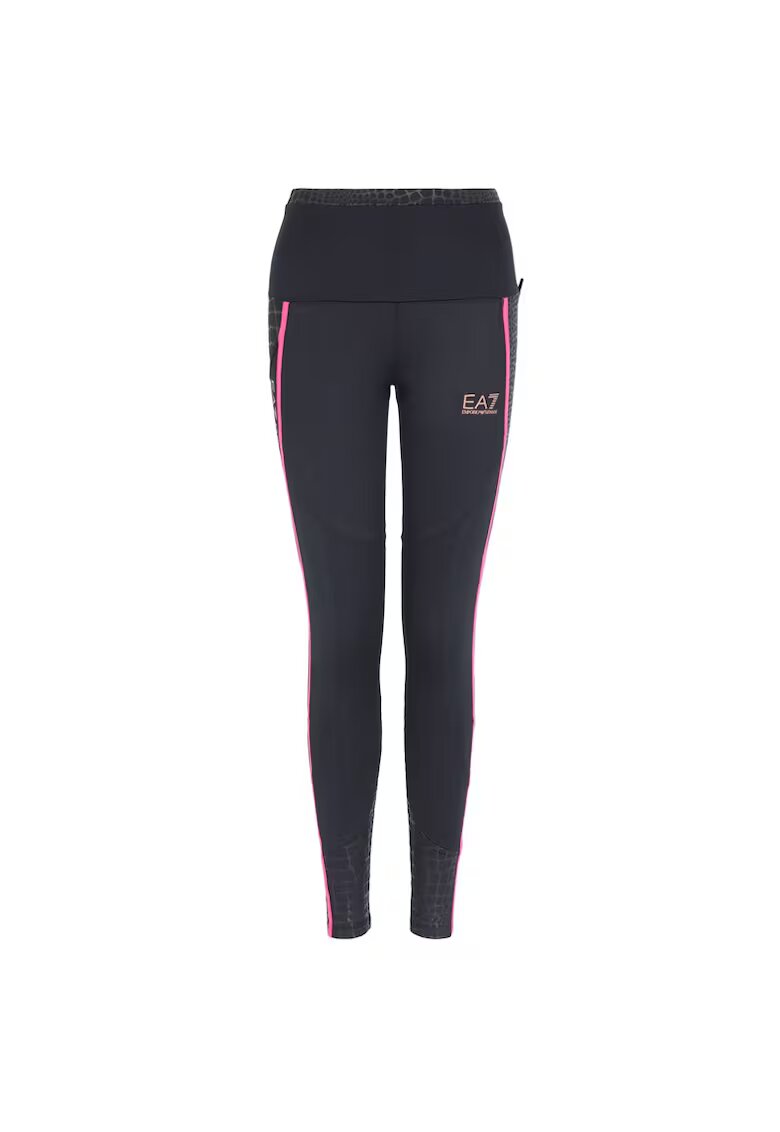 EA7 Colanti pentru Drumetie - - 3RTP53-TJNRZ-1200 - XS INTL - Negru