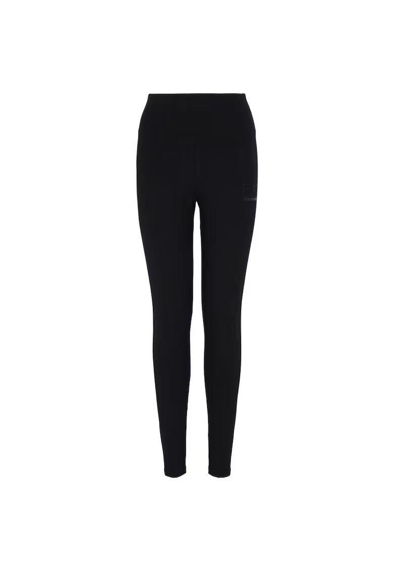 EA7 Colanti W LEGGINGS HIGH WAIST FANCY STRASS-6DTP68-TJQFZ-1200