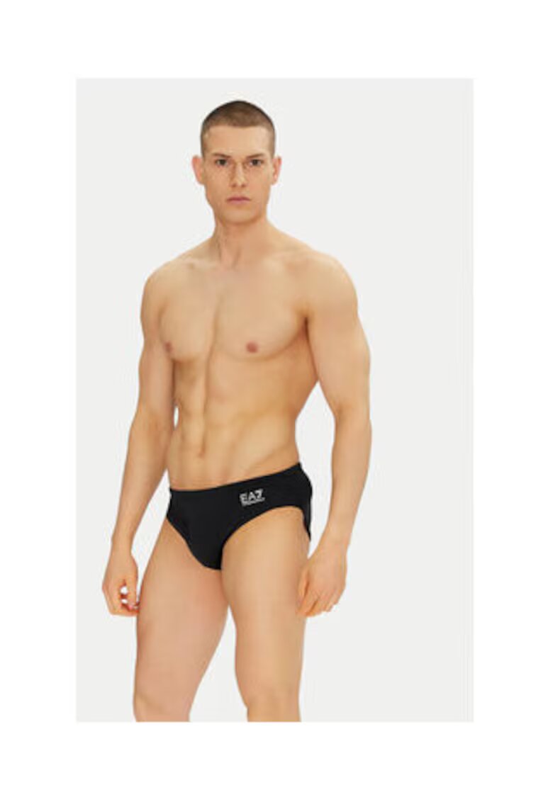 EA7 Costum de baie barbati - Emporio Armani - negru - poliamida si elastan - Negru