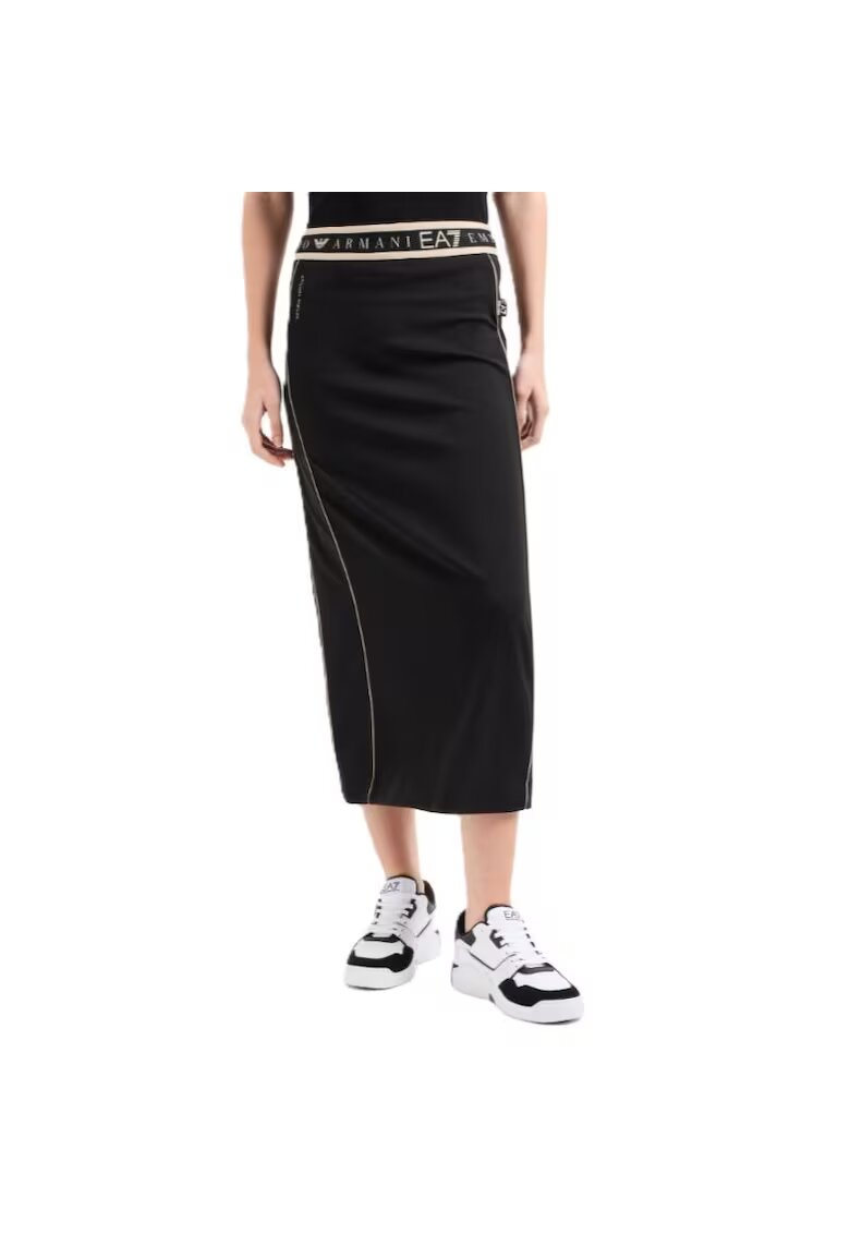 EA7 Fusta pentru Femei - w skirt - 7W000279-AF12501-UC001 - Negru - Negru
