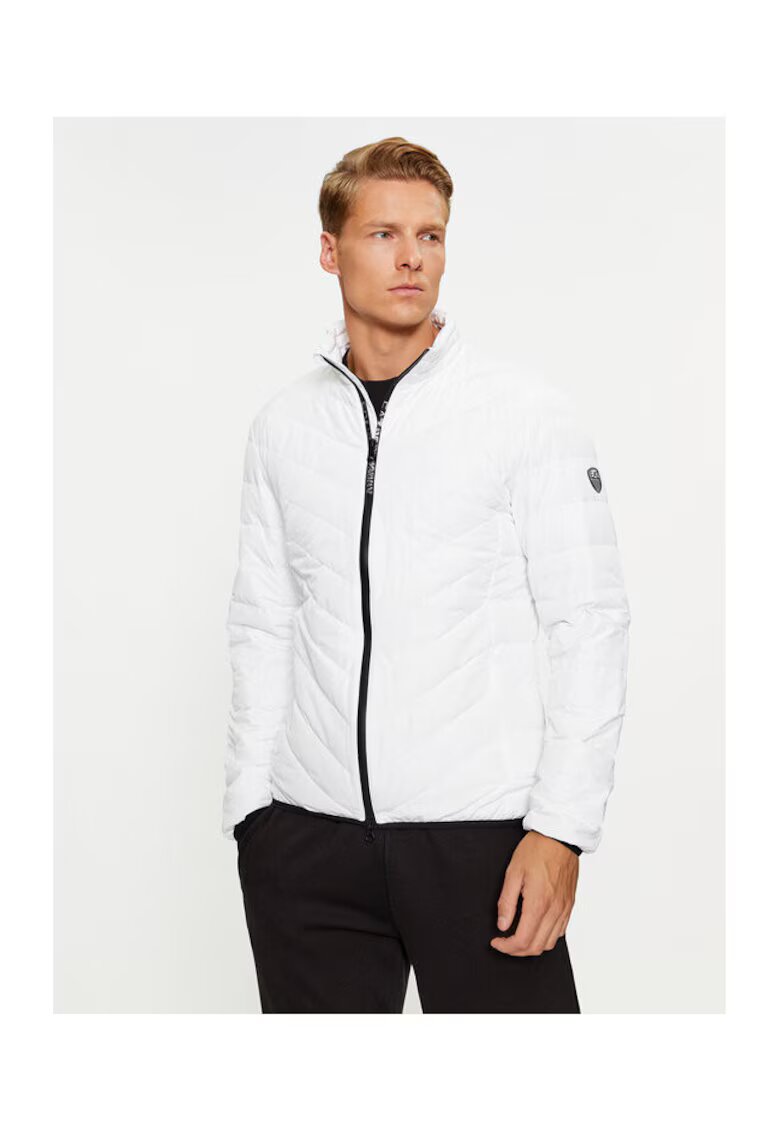 EA7 Geaca barbati - Emporio Armani 303081539 - Poliester - Alb - Alb