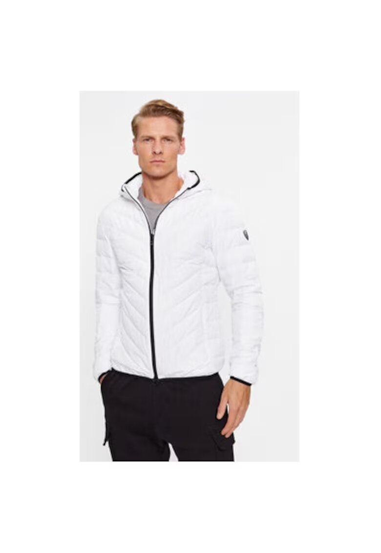 EA7 Geaca barbati - Emporio Armani 303081768 - Poliester - Alb