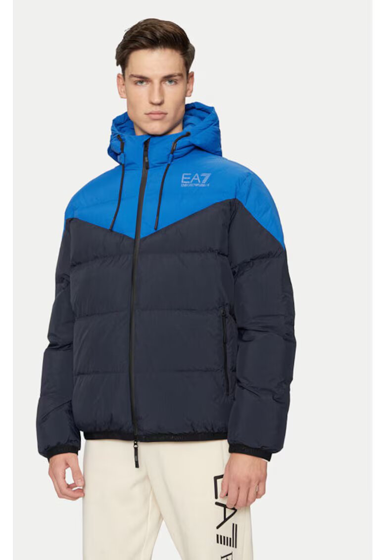 EA7 Geaca barbati - Emporio Armani 304211935 - Poliamida - Albastru - Albastru