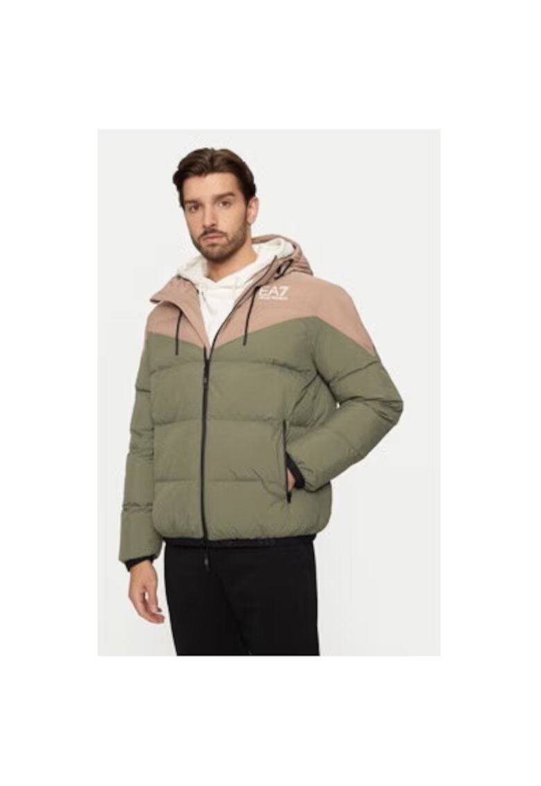 EA7 Geaca barbati - Emporio Armani 304211942 - Poliamida - Verde