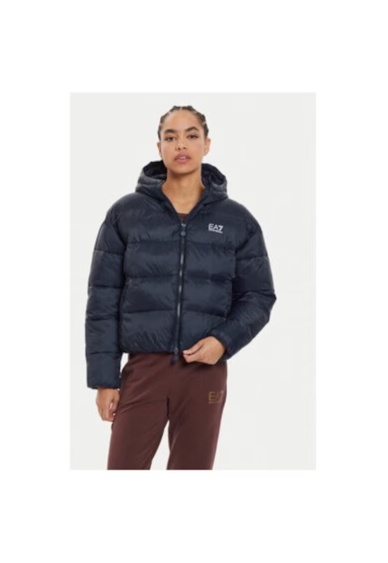 EA7 Geaca dama - Emporio Armani 303961374 - Poliamida - Albastru - Albastru