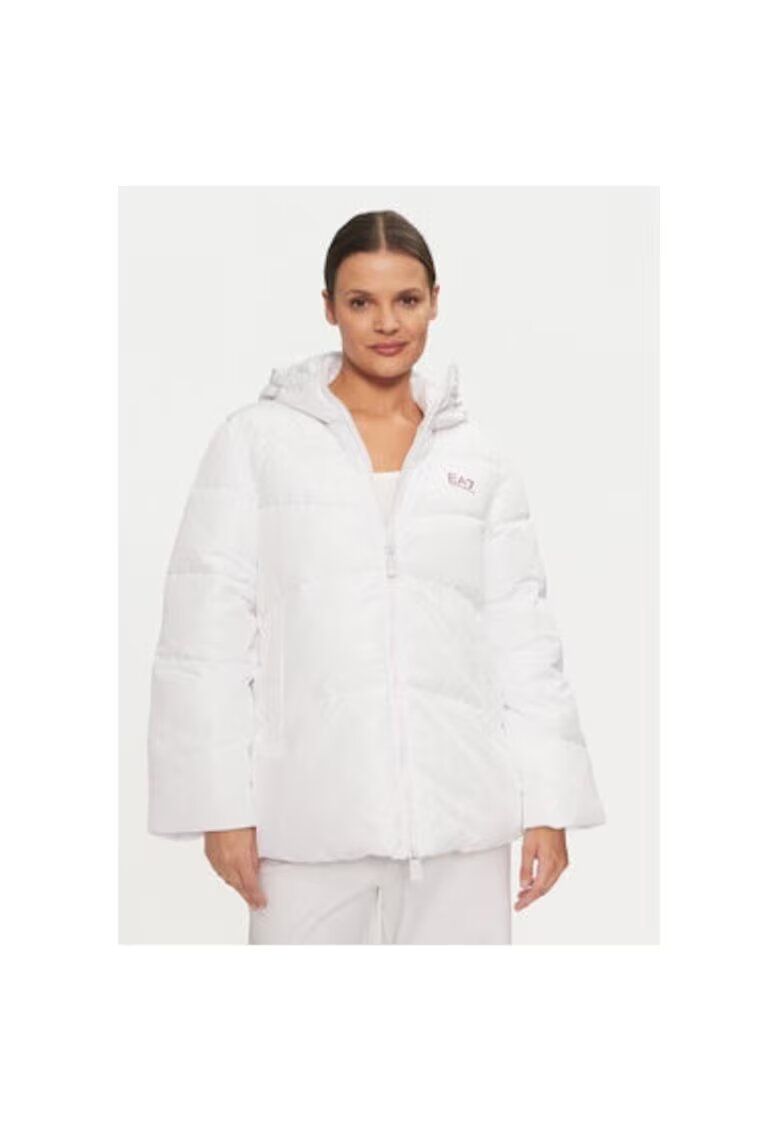 EA7 Geaca dama - Emporio Armani 303961381 - Poliamida - Alb - Alb