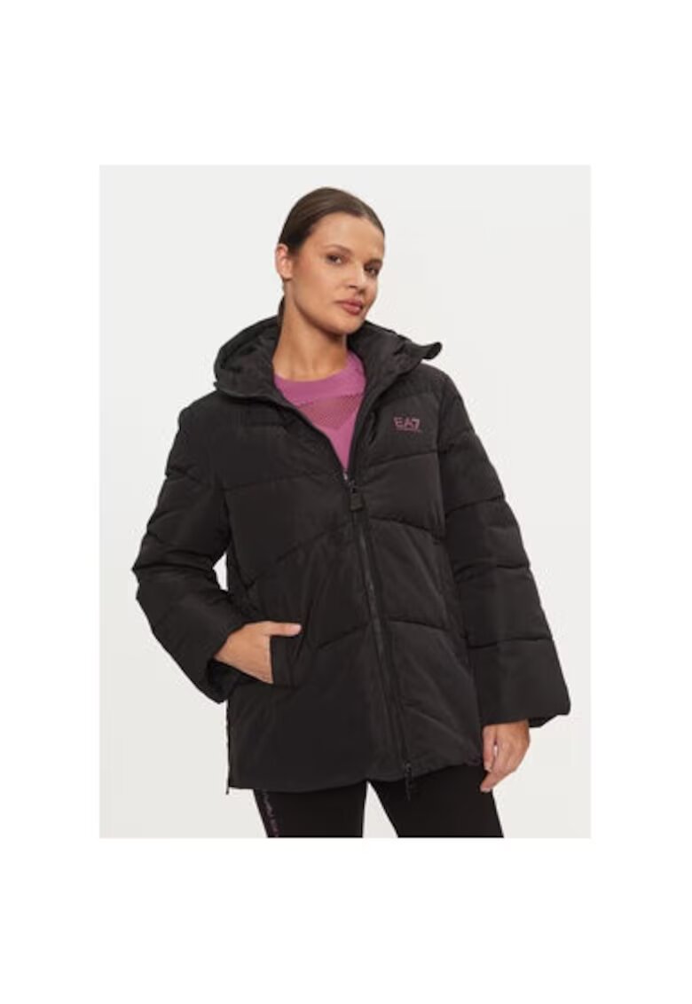 EA7 Geaca dama - Emporio Armani 303961398 - Poliamida - Negru - Negru