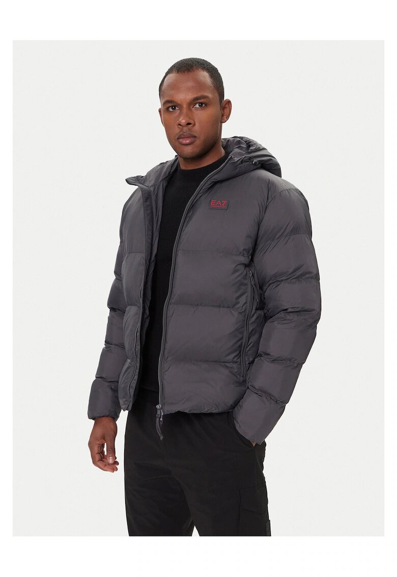 EA7 Geaca de iarna barbati Emporio Armani - gri -
