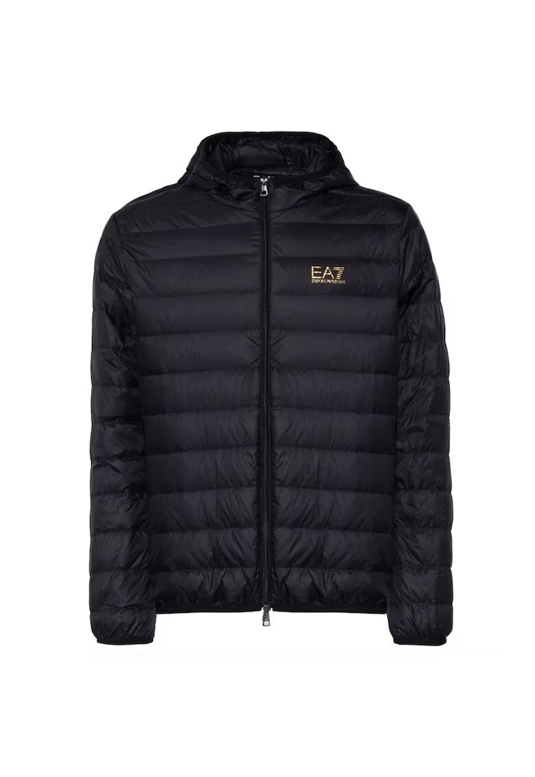EA7 Geaca pentru Barbati - m down light hooded jacket - 8NPB24-PNGPZ-0208 - XS INTL - Negru