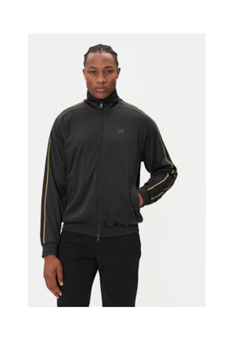 EA7 Hanorac barbati - Emporio Armani - negru - poliester -