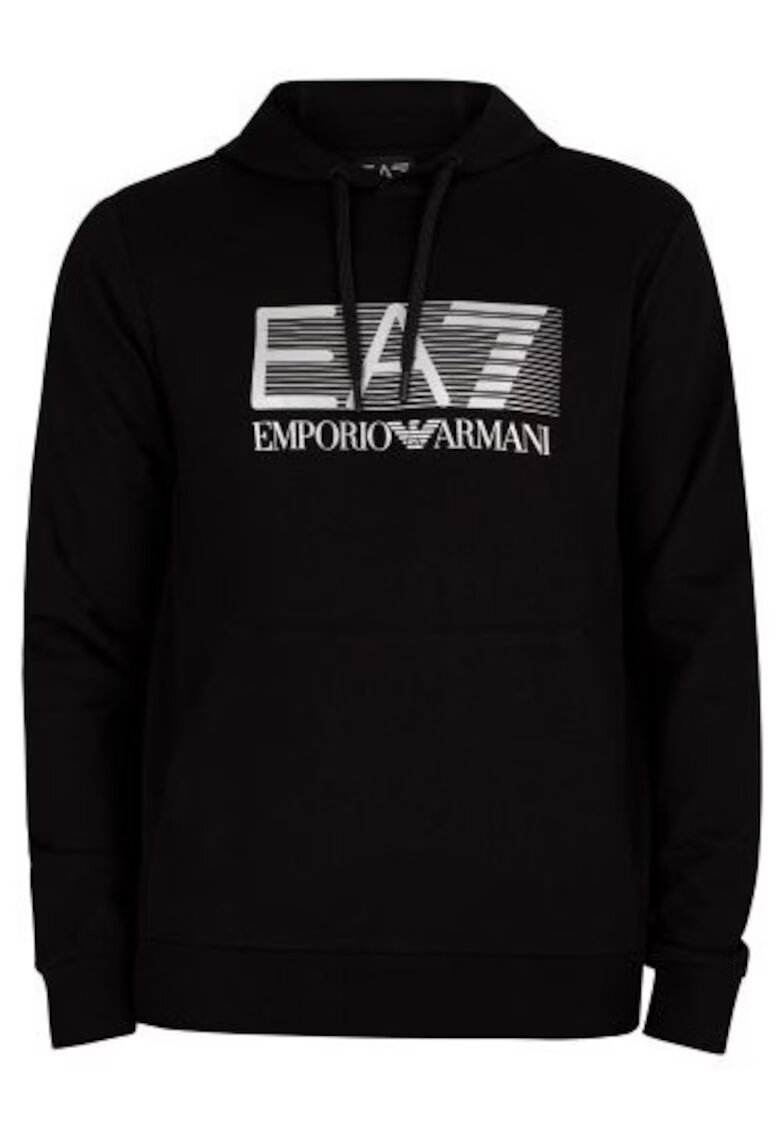 EA7 Hanorac cu logo pe piept -
