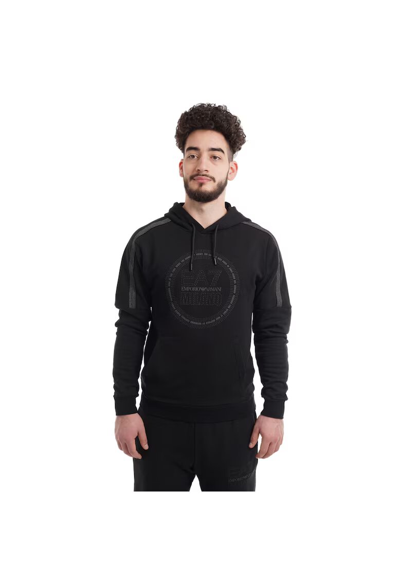 EA7 Hanorac Emporio Armani Train Logo Series M Hoodie RN Milano 3DPM65PJTKZ01200