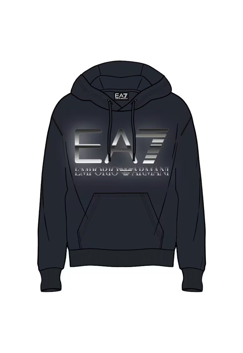 EA7 Hanorac M OVERSIZE LOGO HOODIE RN COFT-6DPM16-PJSHZ-1562