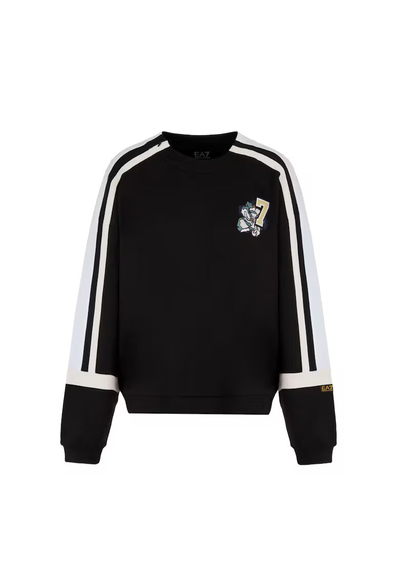 EA7 Hanorac pentru 3DTM12-TJTUZ-1200 - Negru - Negru