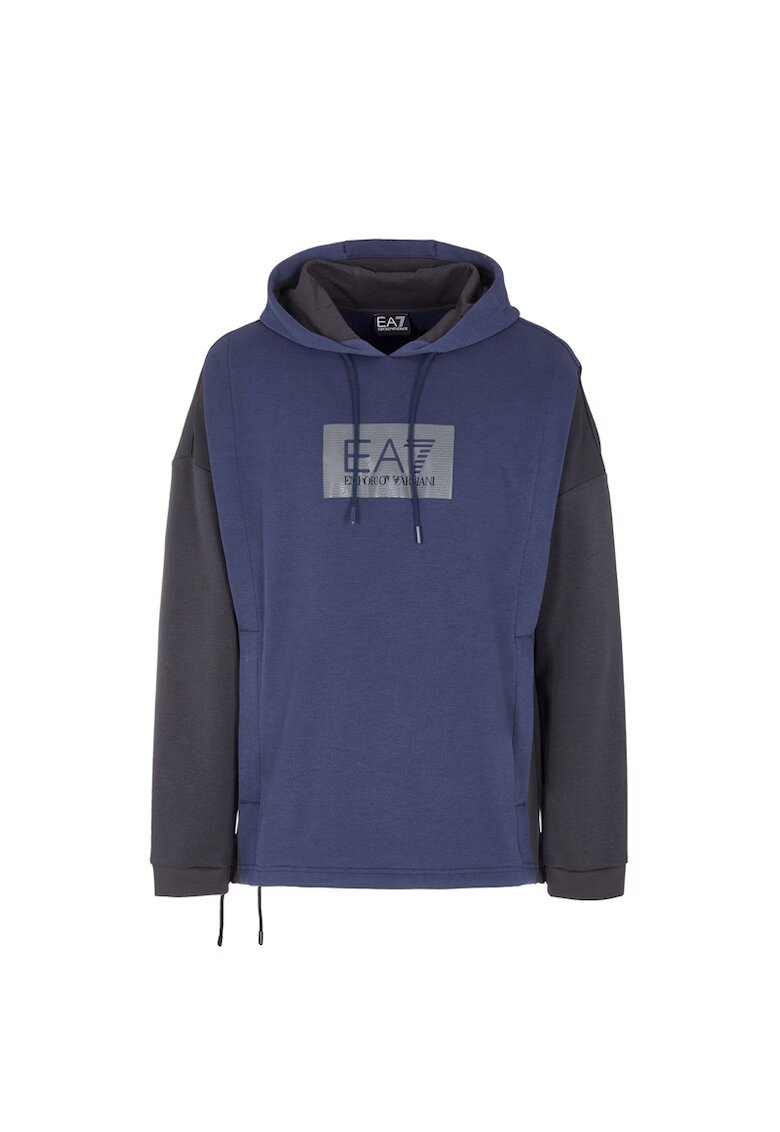 EA7 Hanorac pentru Fitness - 3RPM28-PJF3Z-1554 - Albastru - Albastru