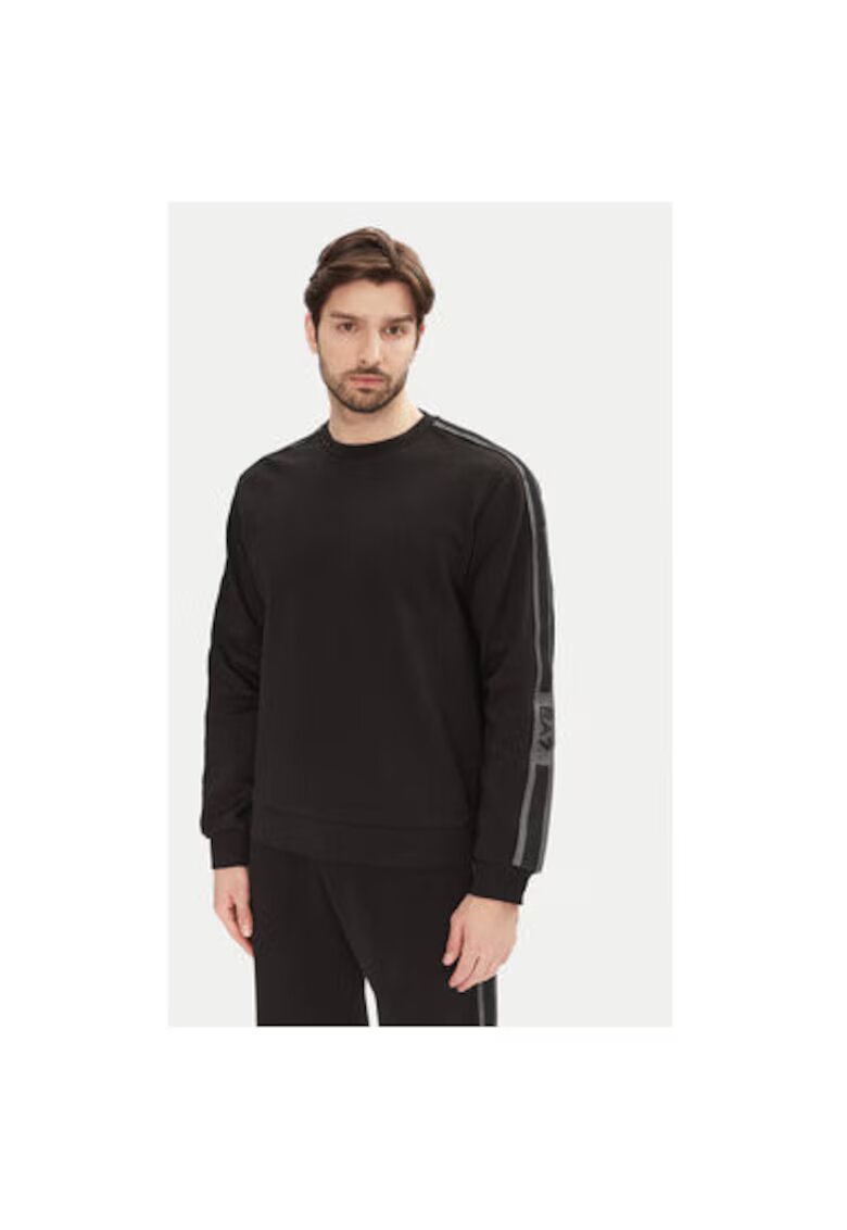 EA7 Hanorc barbati Emporio Armani - 7M000140 AF12660 - Bumbac/Poliester - Negru - Negru