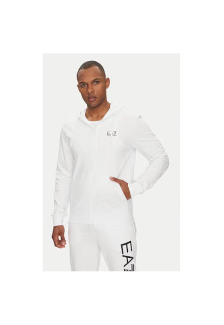 EA7 Hanorc barbati Emporio Armani - 7M000568 AF13512 - Bumbac - 65699 - Alb