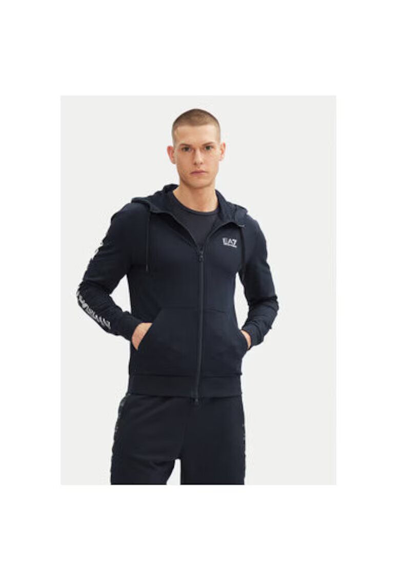 EA7 Hanorc barbati Emporio Armani - 7M000568 AF13512 - Bumbac - Bleumarin - Bleumarin