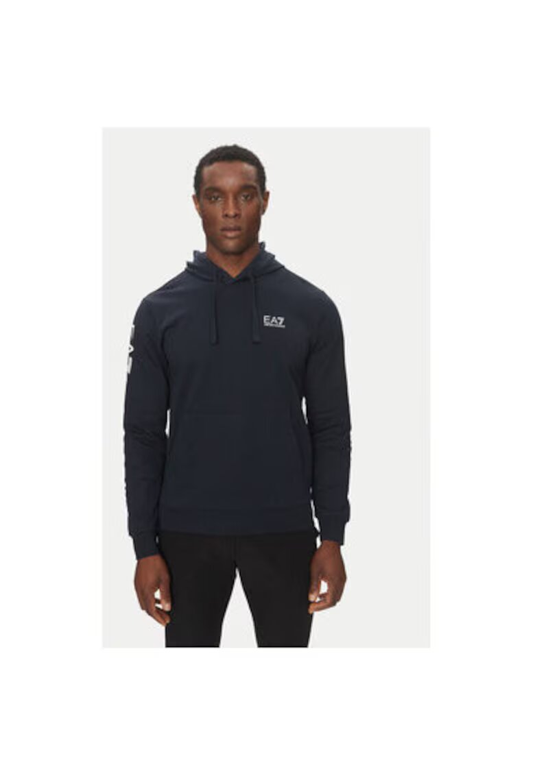 EA7 Hanorc barbati Emporio Armani - 7M000569 AF13512 - Bumbac - Bleumarin - Bleumarin