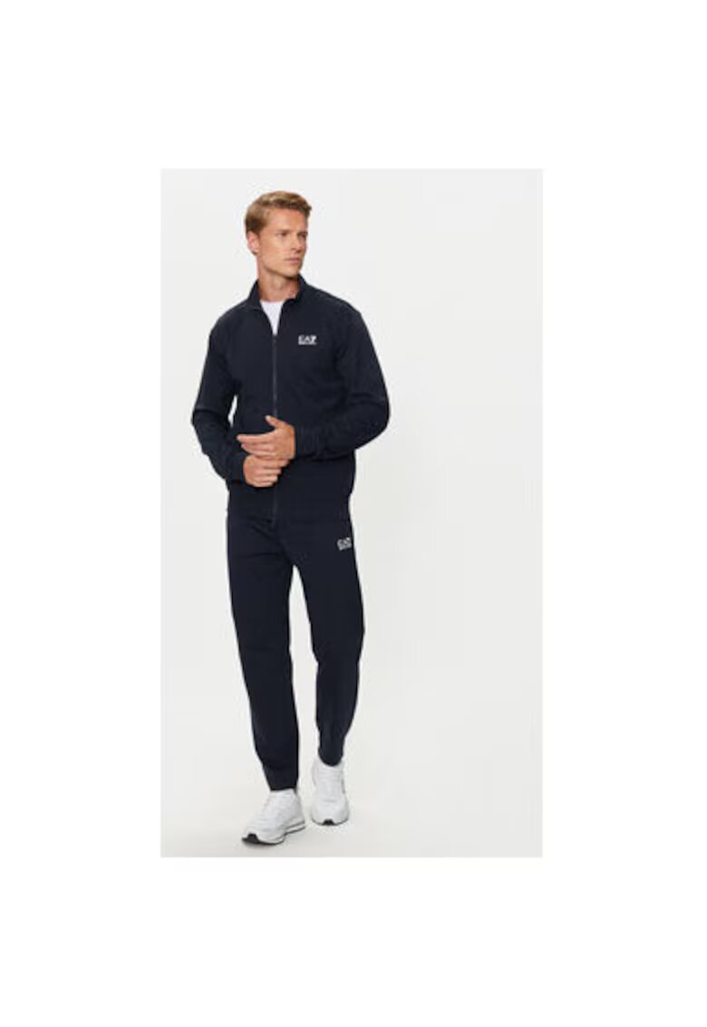 EA7 Hanorc barbati Emporio Armani - 8NPM31 PJVRZ - Bumbac - Bleumarin - Bleumarin
