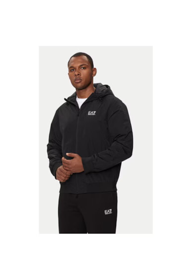 EA7 Jacheta barbati Emporio Armani - 8NPB21 PNFZZ - Poliamida - M INTL - Negru