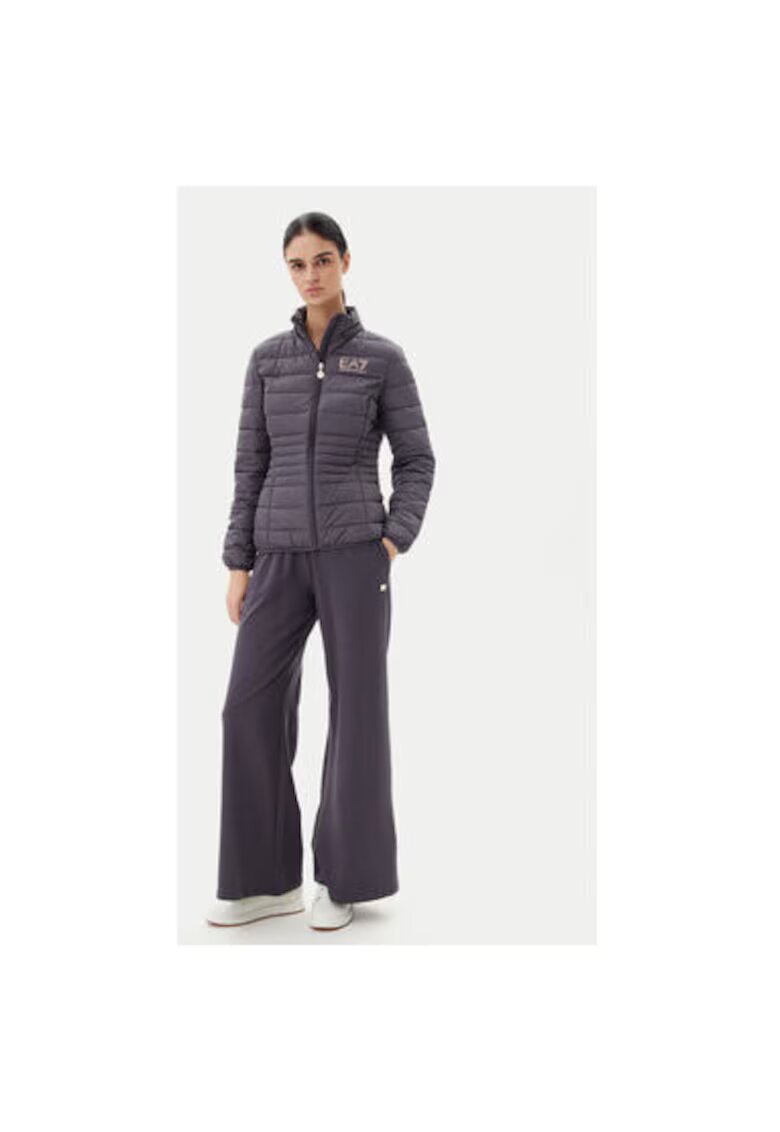 EA7 Jacheta dama Emporio Armani - 8NTB23 TNF8Z - Poliester - Gri - Gri