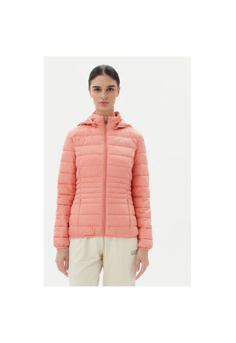 EA7 Jacheta dama Emporio Armani - 8NTB23 TNF8Z - Poliester - Portocaliu - Portocaliu