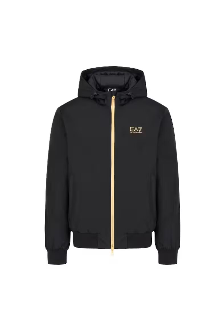 EA7 Jacheta pentru Barbati - m hooded jacket pa - 8NPB21-PNFZZ-0208 - Negru - Negru
