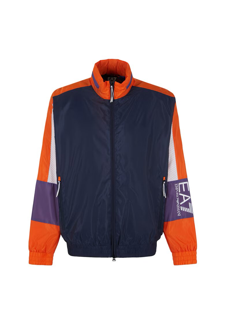 EA7 Jacheta pentru Barbati - m jacket pl camou - 3DPB06-PNFHZ-1554 - Albastru - Albastru