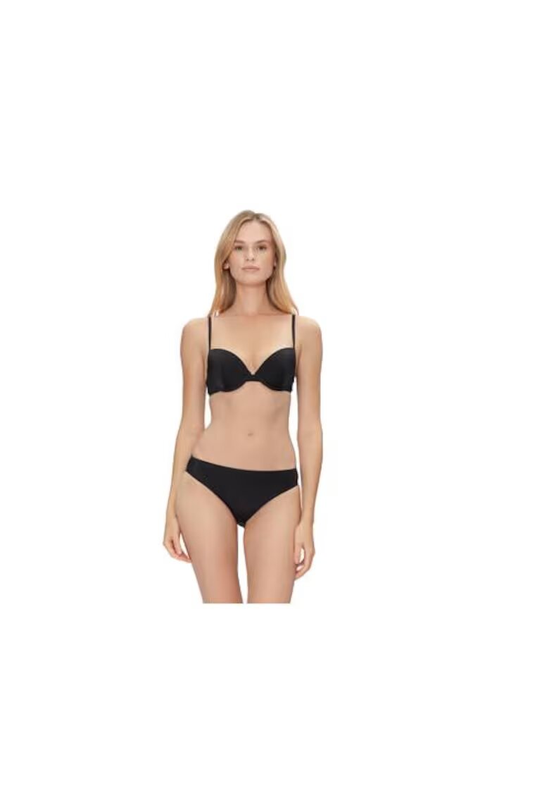 EA7 Lenjerie intima sport dama - Emporio Armani - neagra - poliester-elastan -