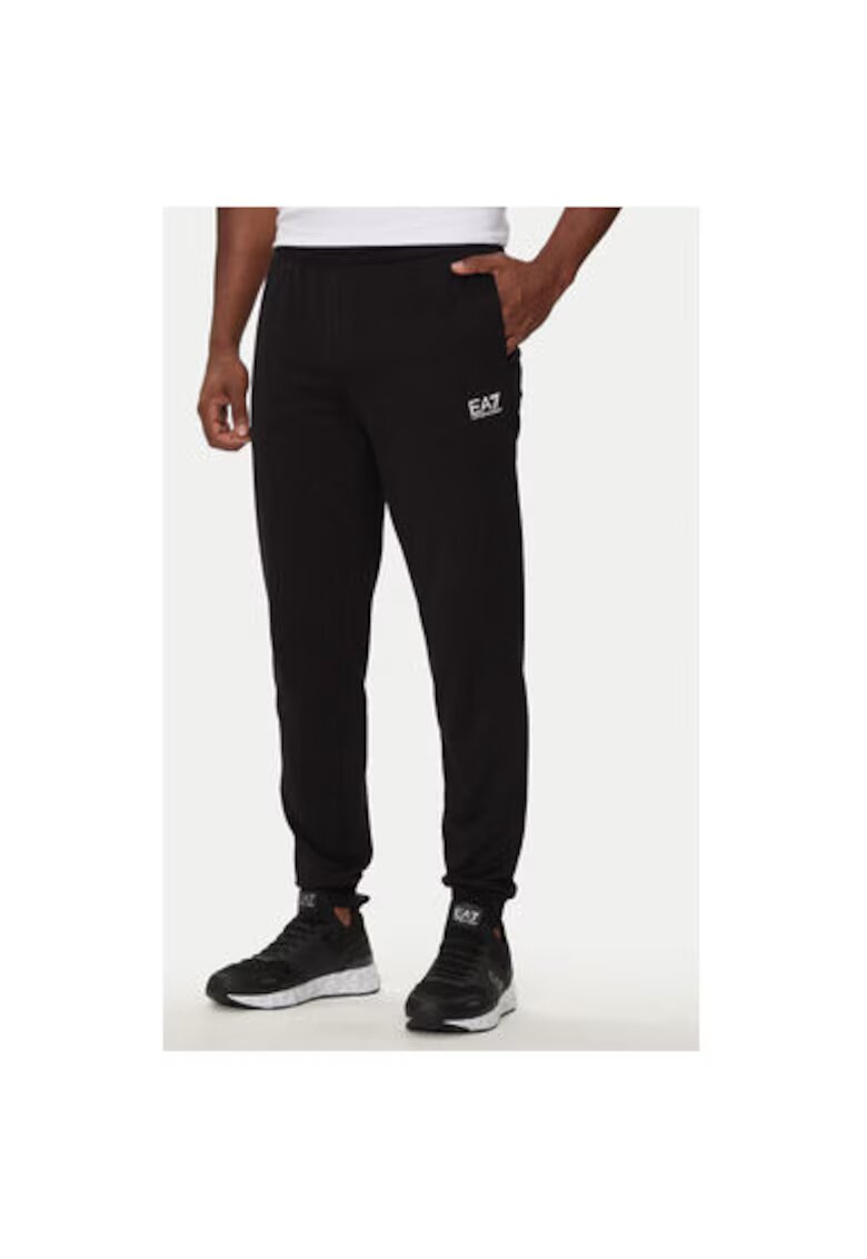 EA7 Pantaloni barbati - Emporio Armani 304286568 - Bumbac - 64999 - Negru