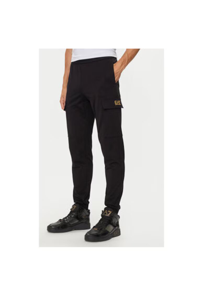 EA7 Pantaloni barbati - Emporio Armani 304286582 - Bumbac - L INTL - Negru